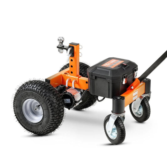 SuperHandy Super Duty Electric Trailer Dolly - 3,600 lbs Towing Capacity & 600 lbs Tongue Weight, Self-Propelled Trailer Mover