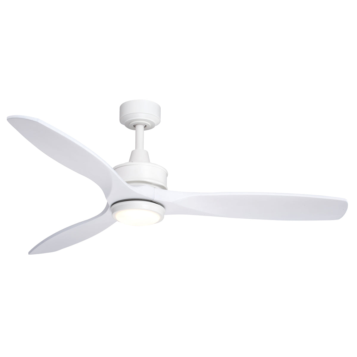Vaxcel Curtiss Satin Brass Mid-Century Modern MCM Wood Propeller Ceiling Fan with LED Light Kit and Remote