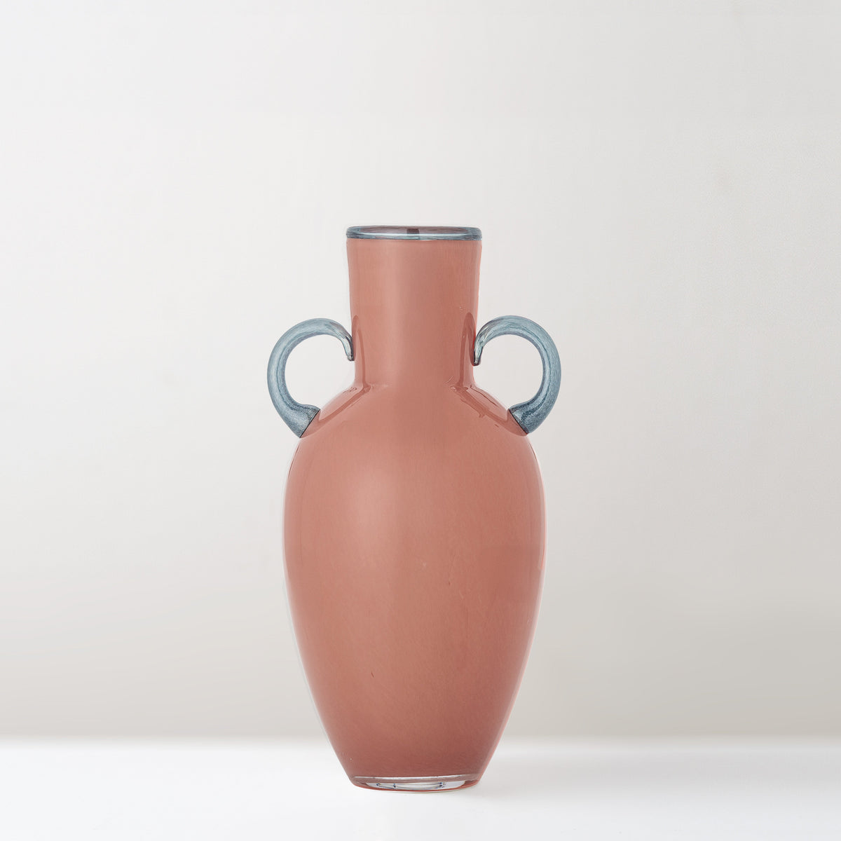 Anniversary mouth-blown glass Vase