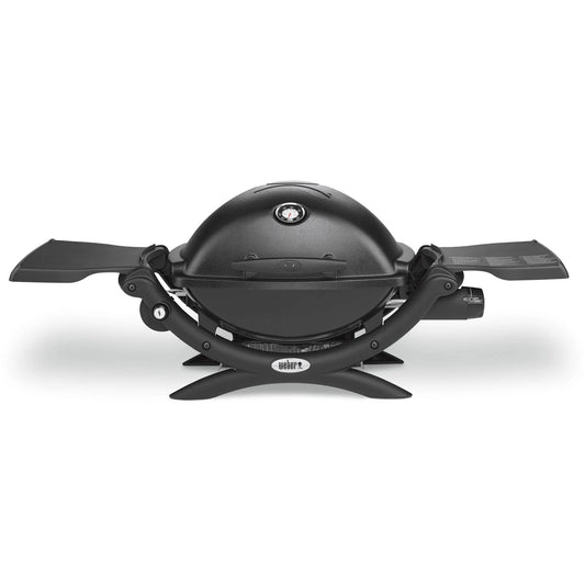 Weber Q 1200 Portable Gas Grill, Black