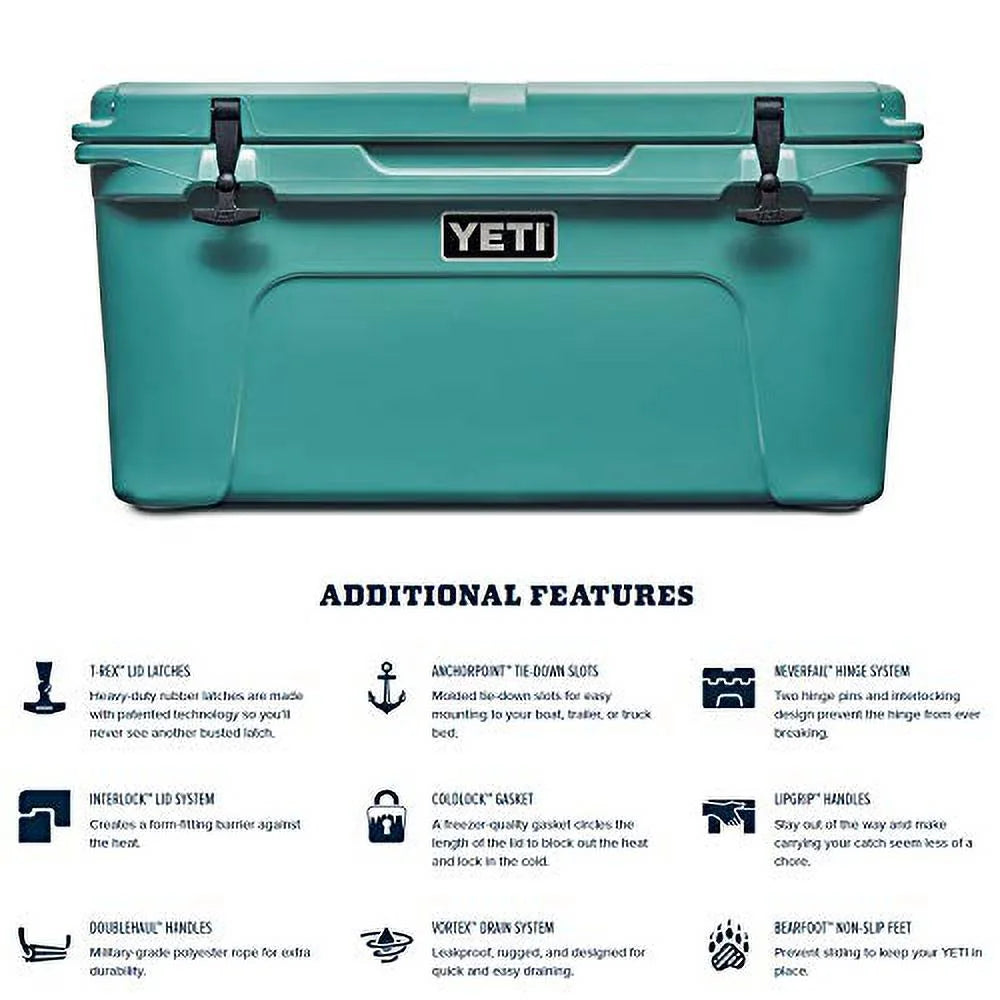YETI Tundra 65 Cooler, Aquifer Blue