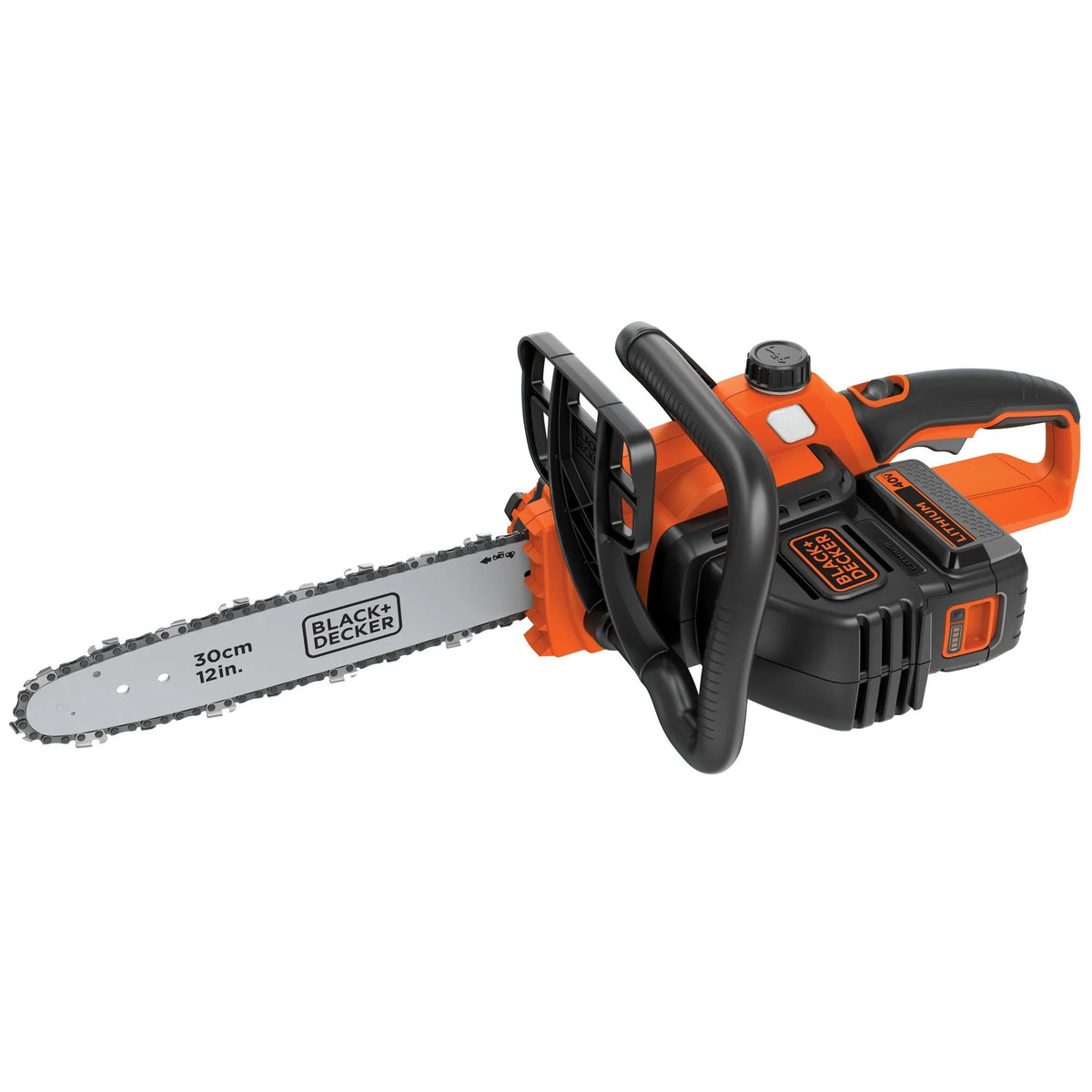 BLACK+DECKER 40V MAX Cordless Chainsaw, 12-Inch, Battery and Charger Included