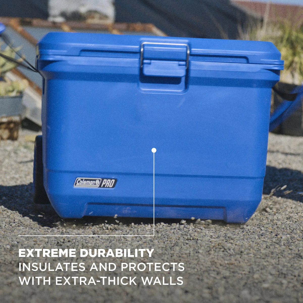 Coleman? Pro 55-Quart Wheeled Hard Cooler