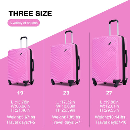 10 Piece Luggage Set Lightweight Suitcase Set with 7PCS Organizer Bags Suitcase with TSA Lock Spinner Wheels(Black)