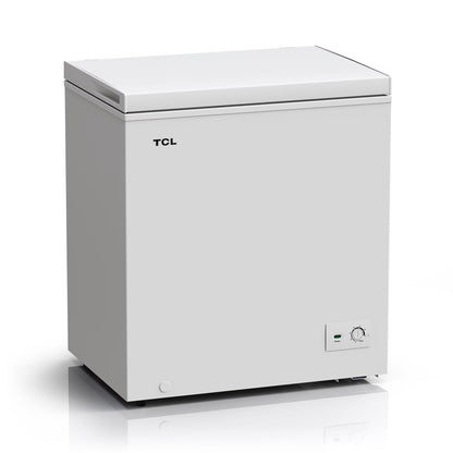TCL 5.0 Cu. Ft. Chest Freezer, White, Garage Ready, CF053W