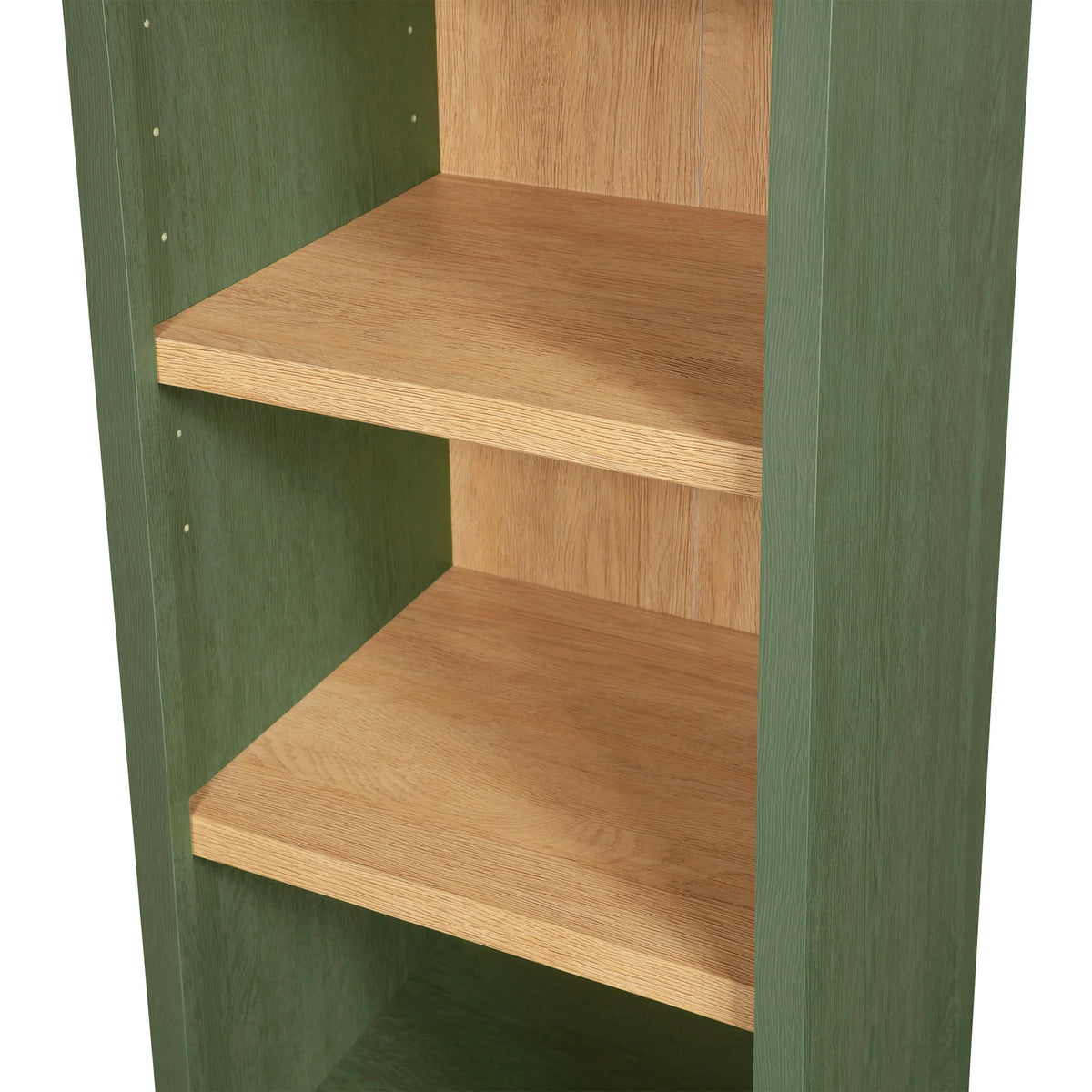 Better Homes & Gardens Juliet Narrow Arch Bookcase, Rich Black and Light Honey