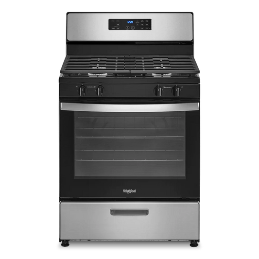 WHIRLPOOL WFG320M0MS 30" FREE STANDING GAS RANGE Stainless Steel