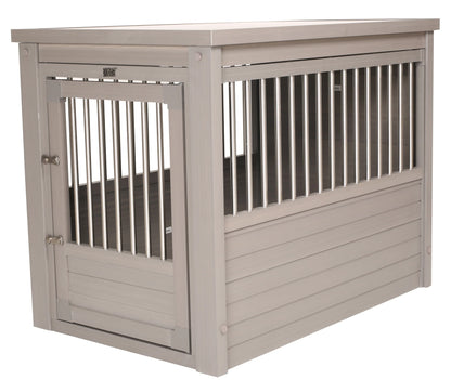 ECOFLEX® Dog Crate End Table - Grey Large