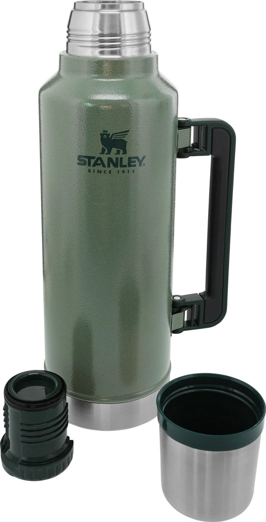 Stanley Classic Vacuum Insulated Stainless Steel Bottle, 2 qt