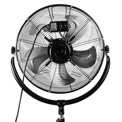 VieAir 20'' 3-Speed High Velocity 360�� Tilting Pedestal Industrial Fan