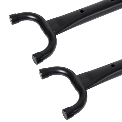 ZenSports 450lbs Adjustable 9FT Double Steel Hammock Stand Frame W/Portable Carry Bag, Black