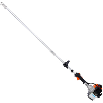 Walkfairy Hedge Trimmer, 12 in 1 Multi-Functional Trimming Tool, 52CC 2-Cycle Garden Tool System with Gas Pole Saw, Hedge Trimmer, Grass Trimmer, and Brush Cutter for Lawn Care (52CC)