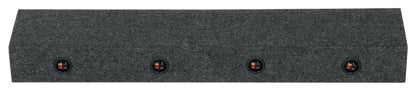 (4) Rockville RV69.4A 6x9" 1000w 4-Way Car Speakers+Quad Speaker Enclosure Box