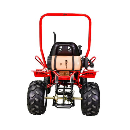 Massimo Mini Tractor 110cc 2WD Gas Go Kart �C Kids & Youth Ride-On Utility Vehicle �C Green