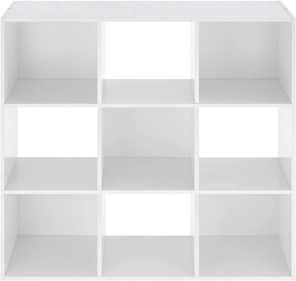 Whitmor 6422-8859-WHT 9 Cube Organizer - White
