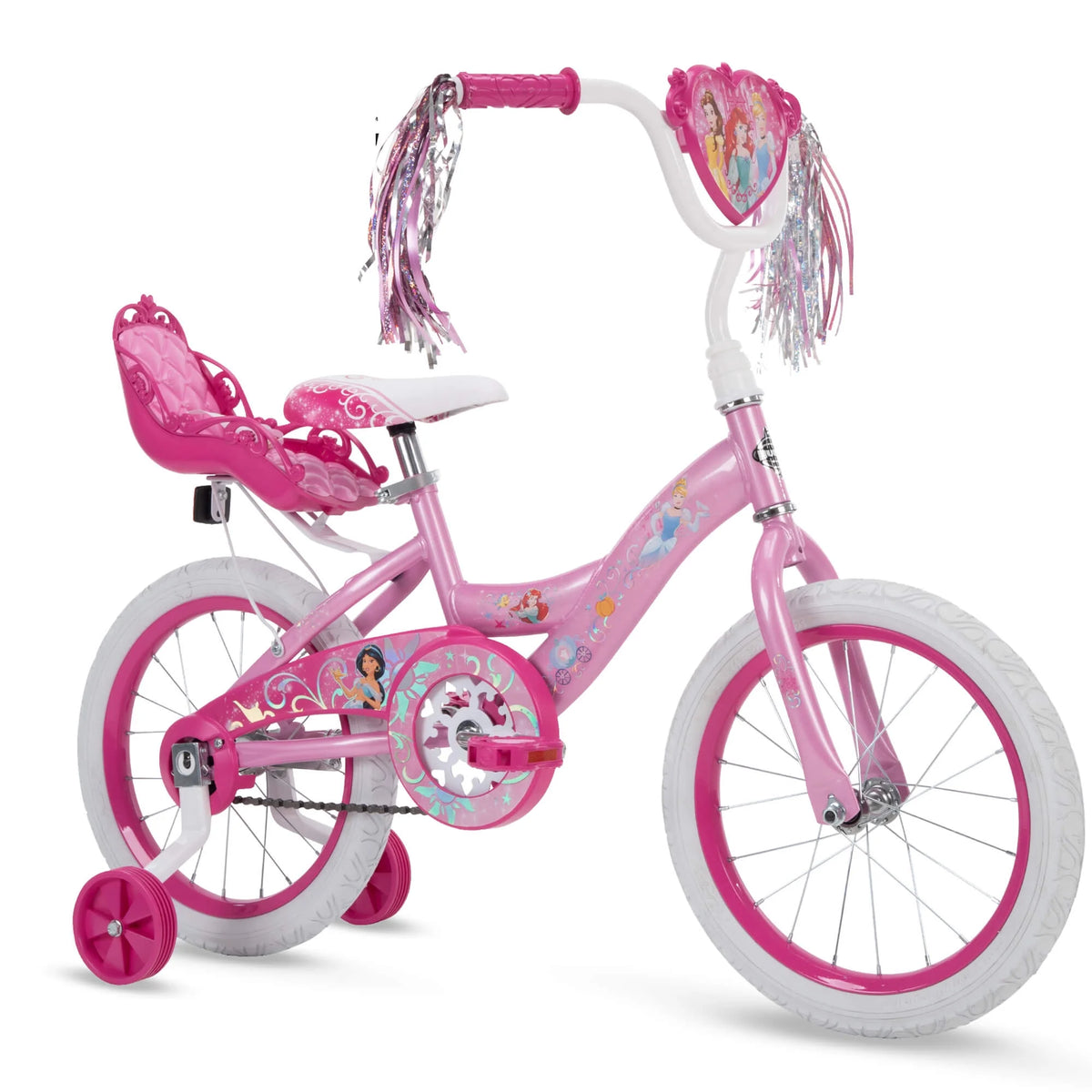 Princess Girls' 16" Sidewalk Bike with Training-Wheels by Huffy , Pink