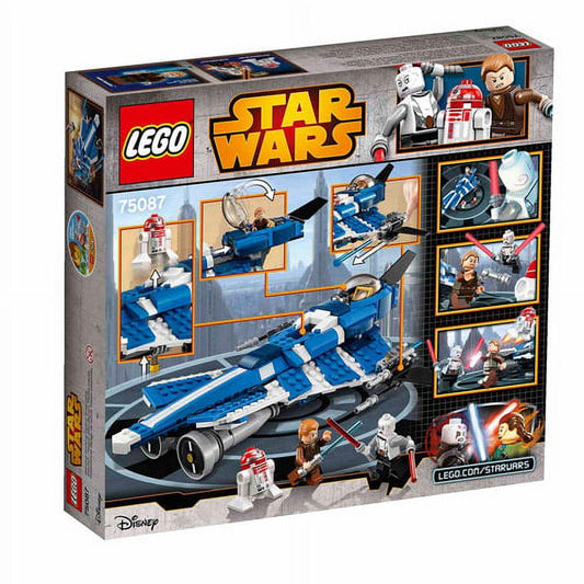 Star Wars The Clone Wars Anakins Custom Jedi Starfighter Set LEGO 75087