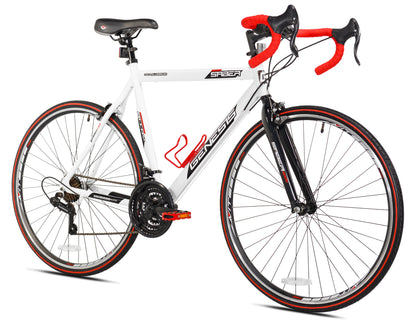 700c Saber Men's Road Bike, Medium, White