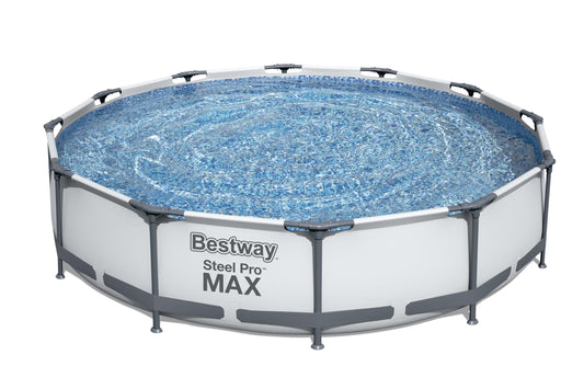 Bestway Steel Pro MAX 10' x 30" Above Ground Pool Set Round