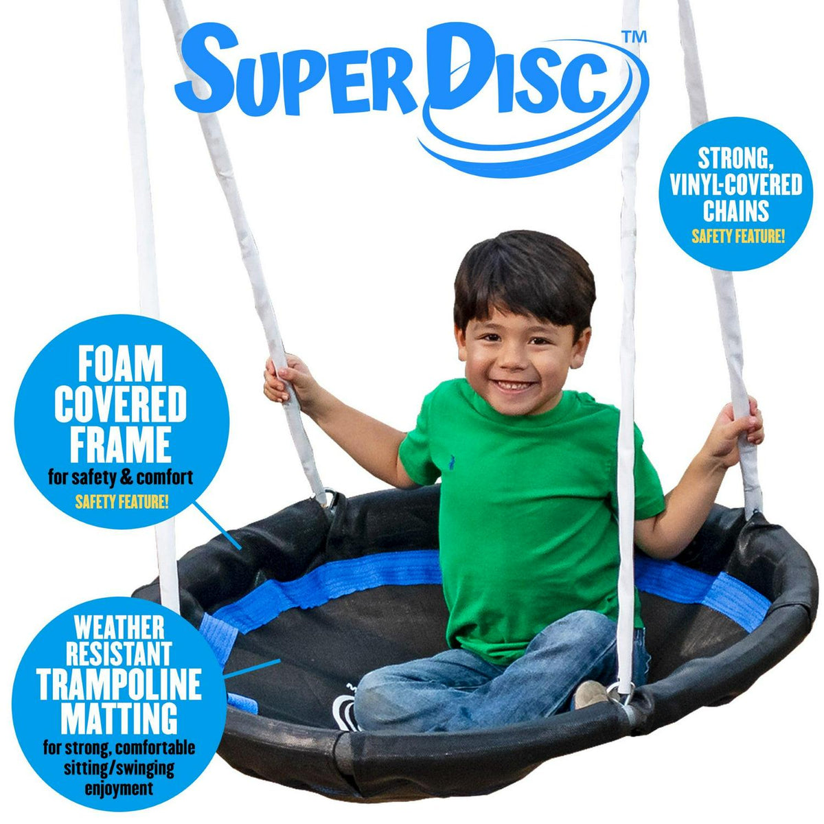 XDP Recreation Fun All-Mighty Metal Swing Set with Super Disc Swing. Stand R Swing. Glider. &amp; Slide