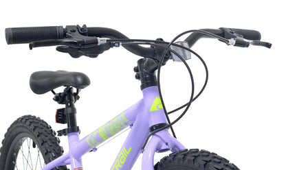 20" Ozark Trail Vibe Mountain Bicycle, 7 Speed, Fits Rider 3'11"-4'4", Purple, Teen, Unisex