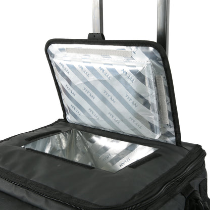 Titan by Arctic Zone 60 Can, 40 Quart Soft Cooler with Wheels, Basalt Gray