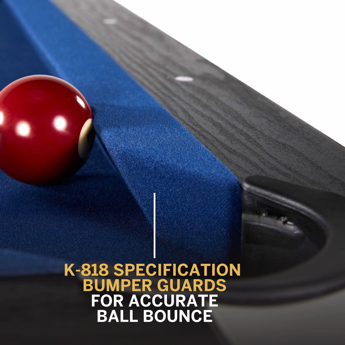 Thornton 7 ft Arcade Billiard Table with Pool Ball and Cue Stick Set (84 in x 48 in)
