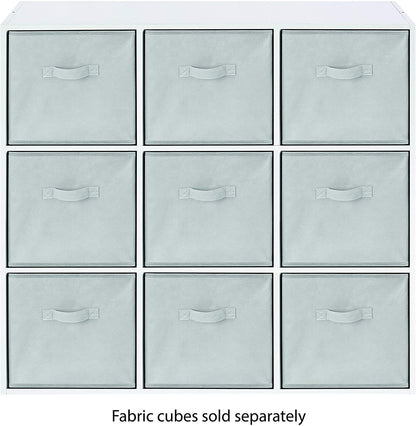 Whitmor 6422-8859-WHT 9 Cube Organizer - White