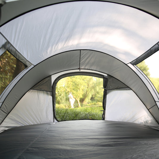 , 4-6 Persons White + Gray Pop-Up Boat Tent, , ,