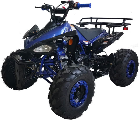X-Pro Brand New 125cc Gas ATV, Automatic Transmission w/Reverse Remote Control Big 19"/18" Tires