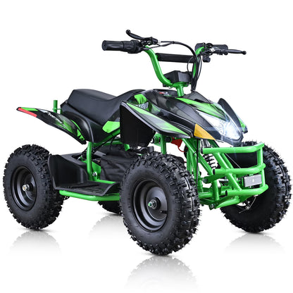 Aoemoe 500W Ride-On Racer �C 15mph Speed, 36V Battery, 45�C60 Min Play, Blue