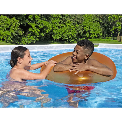 Bestway 24' x 12' x 52" Rectangular Frame Above Ground Swimming Pool Set