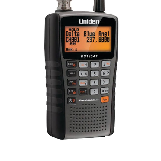 Uniden BC125AT 500-Alpha Tagged Channel Hand-Held Scanner