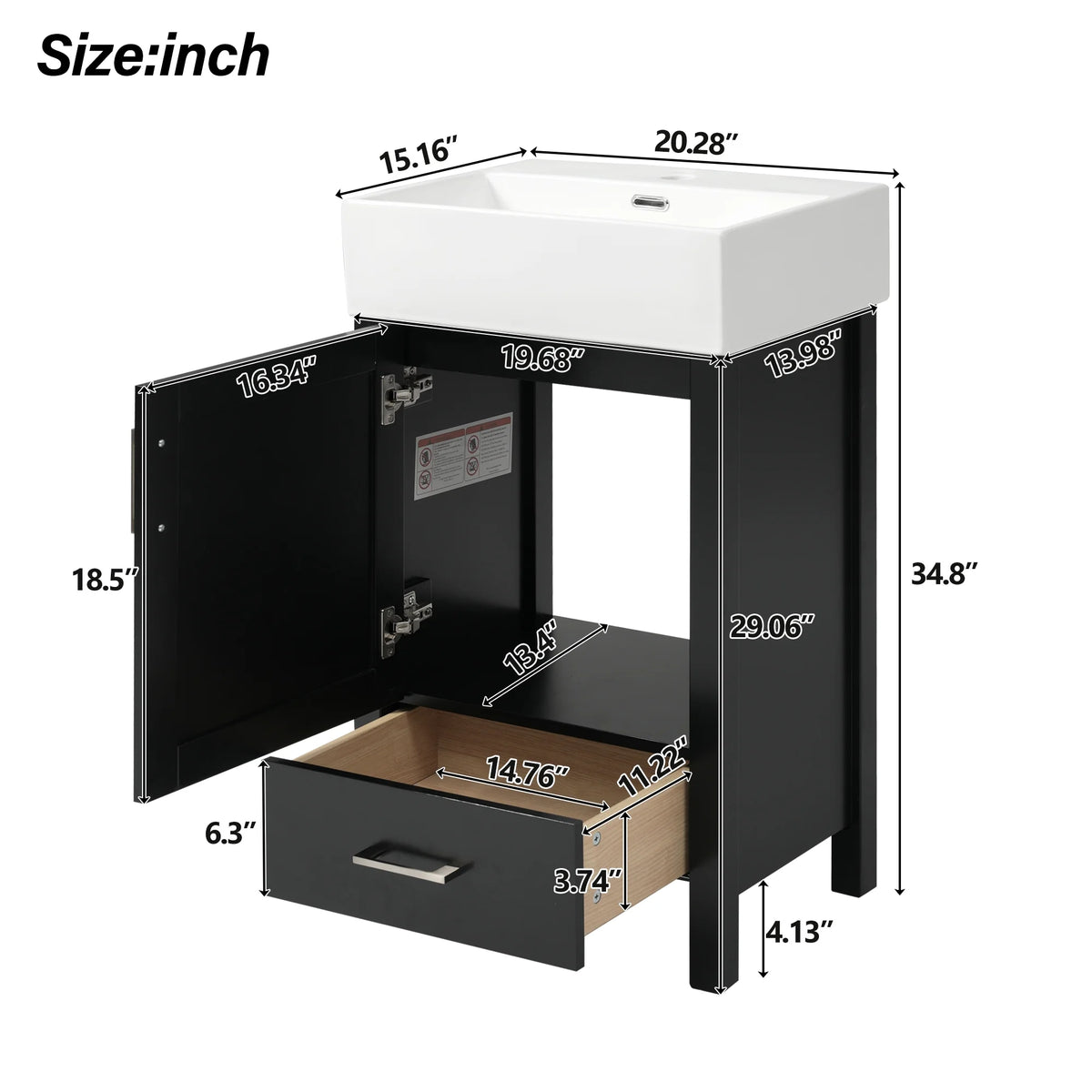 16" Wall Mount Fan with Remote Control
