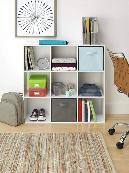 Whitmor 6422-8859-WHT 9 Cube Organizer - White