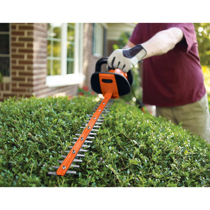 BLACK+DECKER HH2455 3.3 Amp HedgeHog 24" Hedge Trimmer with Rotating Handle