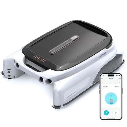 Aiper Surfer M1 Automatic Pool Skimmer Robotic Surface Cleaner with App Control & Solar Powered