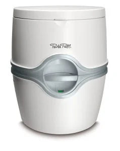 Thetford 565E Porta Potti Portable Battery Powered Flush Travel Toilet, White