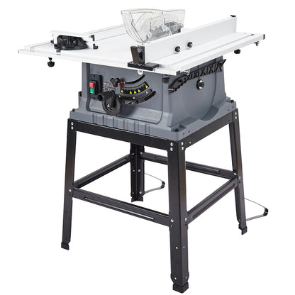 Wpond 1800W, 15A 10in Portable Table Power Saw, 5000 RPM