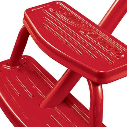 Radio Flyer, Classic Red Dual Deck Tricycle, 12" Front Wheel, Red