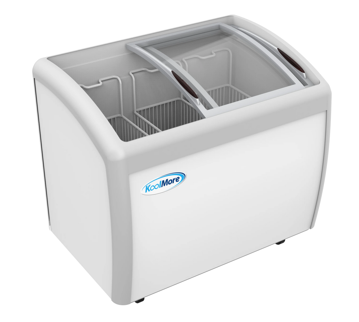 KoolMore 40 in. Display Ice Cream Freezer - 9 Cu. ft.