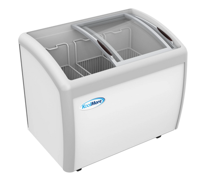 KoolMore 40 in. Display Ice Cream Freezer - 9 Cu. ft.