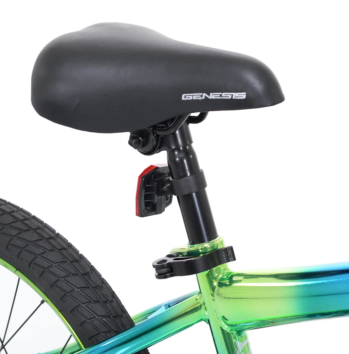 18" Glitch Boy's BMX Bike, Blue/Green