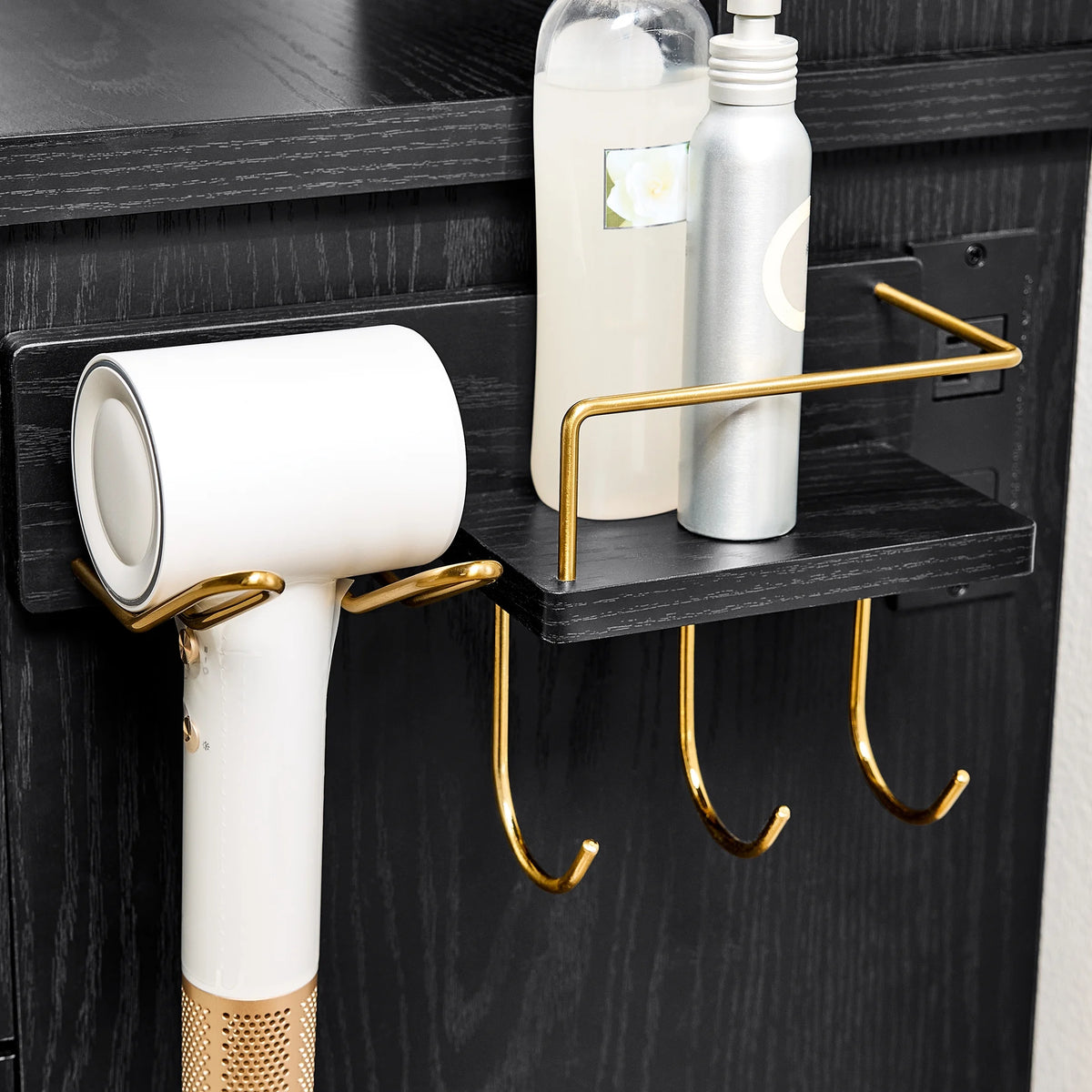 Better Homes & Gardens Lillian Vanity Desk with LED Lighted Mirror, White Finish