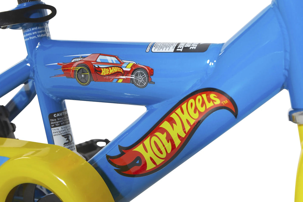 12" Dynacraft Hot Wheels Boys BMX Bike for Child 3-5 Years