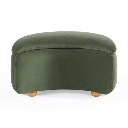 Better Homes & Gardens Juliet Modern Boucle Chaise & Storage Ottoman, Pearl