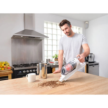 BLACK+DECKER POWERSERIES+ 20V MAX Cordless Stick Vacuum, with Anti-Tangle Brush Bar, Convertible to Handheld, 44 Minute Run-Time, BHFEA520J