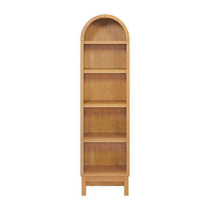 Better Homes & Gardens Juliet Narrow Arch Bookcase, Deep Green and Light Honey