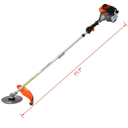 Walkfairy Hedge Trimmer, 12 in 1 Multi-Functional Trimming Tool, 52CC 2-Cycle Garden Tool System with Gas Pole Saw, Hedge Trimmer, Grass Trimmer, and Brush Cutter for Lawn Care (52CC)