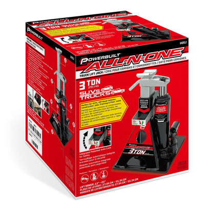 Powerbuilt 3 Ton All in One Truck Lift Jack - 640912